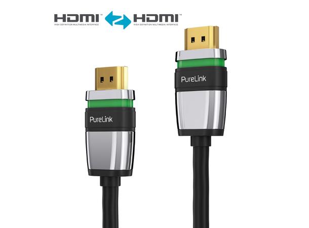 HDMI 2.0 Premium High Speed kab. LSZH 3m PureLink Ultimate, Sort 