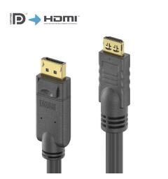 DisplayPort til HDMI kabel 4K 1m PureLink, PureInstall sort