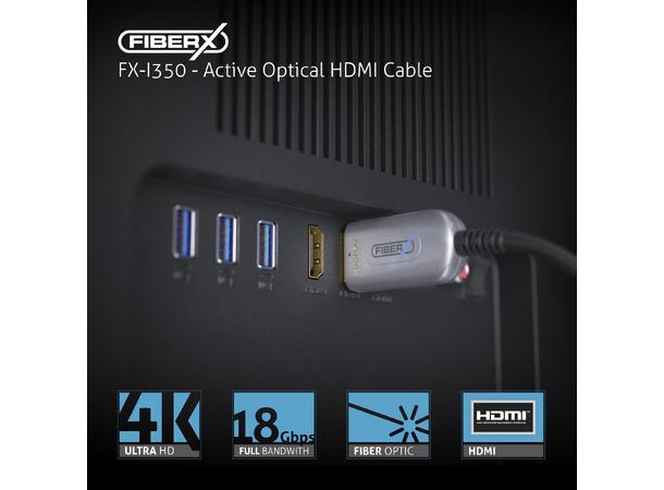 HDMI 4K AOC Hybrid fiberkab. FiberX 100m PueLink FiberX Series 