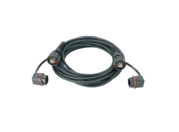 Industrial Cat 6A Unshielded 600 V Patch Cord, Variant 1 Bulkhead, 5m, BL 